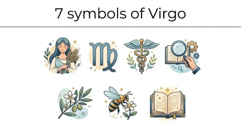 7 Symbols of Virgo: The Maiden, Wheat, and Mercury Explained